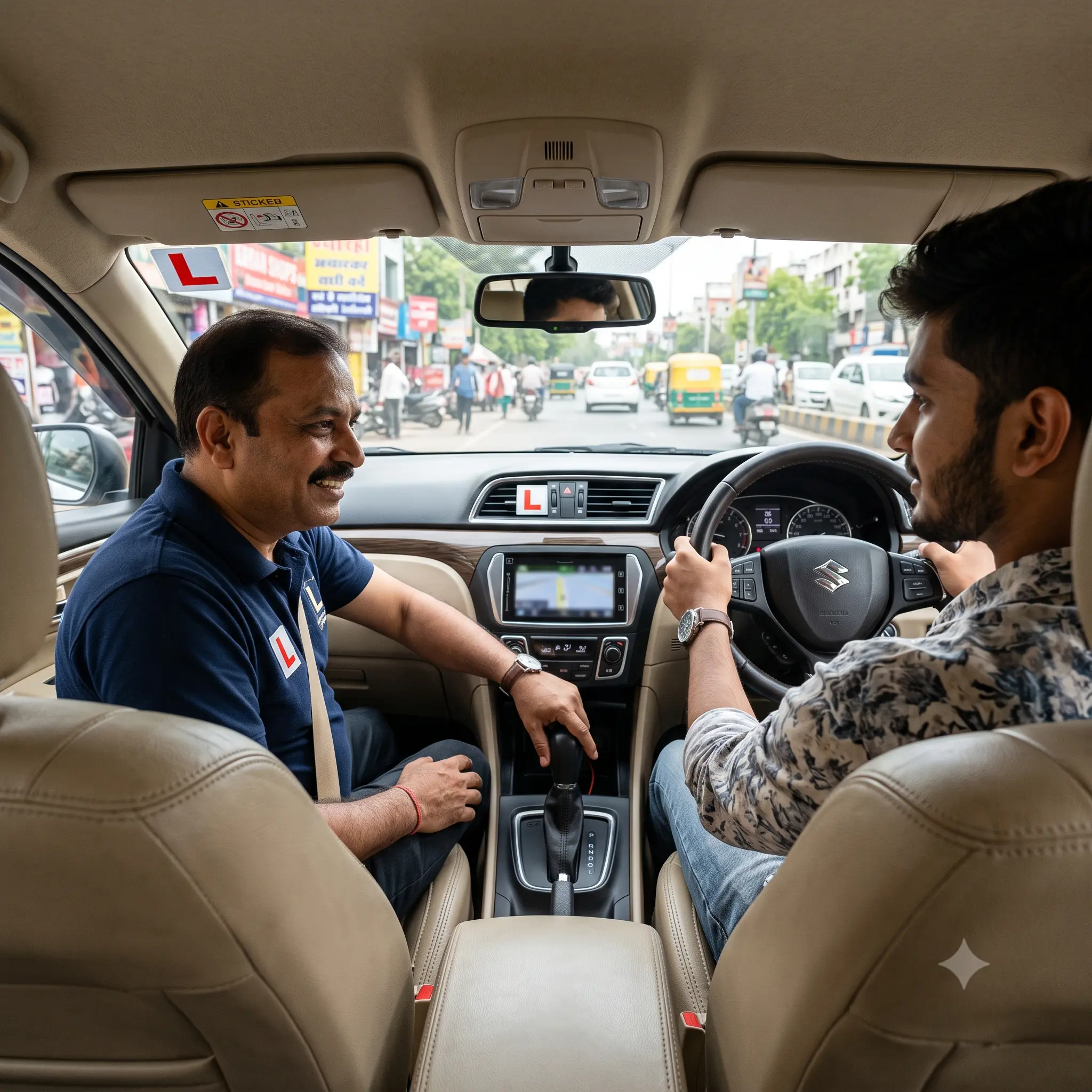 Automatic car driving training in Bangalore